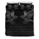 Ligerking Bedding Set - Odin Huginn and Muninn Rune A27