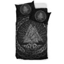 Ligerking Bedding Set, Celtic And Valknut and Tree of Life Yggrdrasil A7