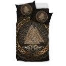 Ligerking Bedding Set, Celtic And Valknut and Tree of Life Yggrdrasil A7