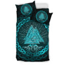 Ligerking Bedding Set, Celtic And Valknut and Tree of Life Yggrdrasil A7