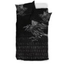 Ligerking Bedding Set - The Raven Of Odin Rune A27