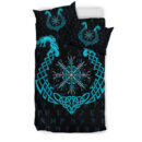Ligerking Bedding Set, Aegishjalmur Helm Of Awe Blue Edition A27