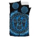 Ligerking Bedding Set - Raven Celtic Cyan A31