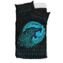 Ligerking Bedding Set - Fenrir Wolf Cyan A31