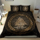 Ligerking Bedding Set, Celtic And Valknut and Tree of Life Yggrdrasil A7