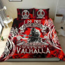 Ligerking Bedding Set - I Do Not Fear Death While My Brothers Await Me In The Halls of Valhalla A7