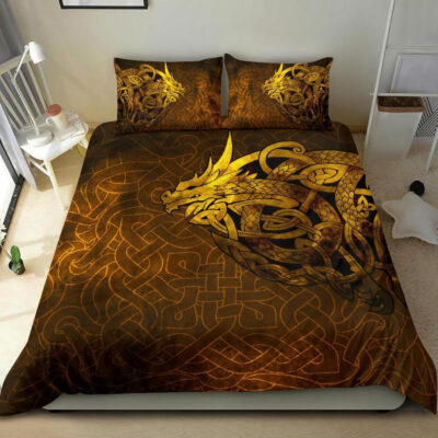 Ligerking Bedding Set - Celtic Dragon Tattoo A27