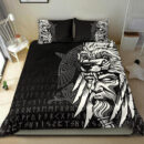 Ligerking Bedding Set Odin Raven and Fenrir on Hand A27