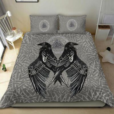 Ligerking Bedding Set Raven Valknut A15