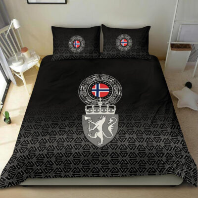 Ligerking Bedding Set - Norway Coat Of Arms A31