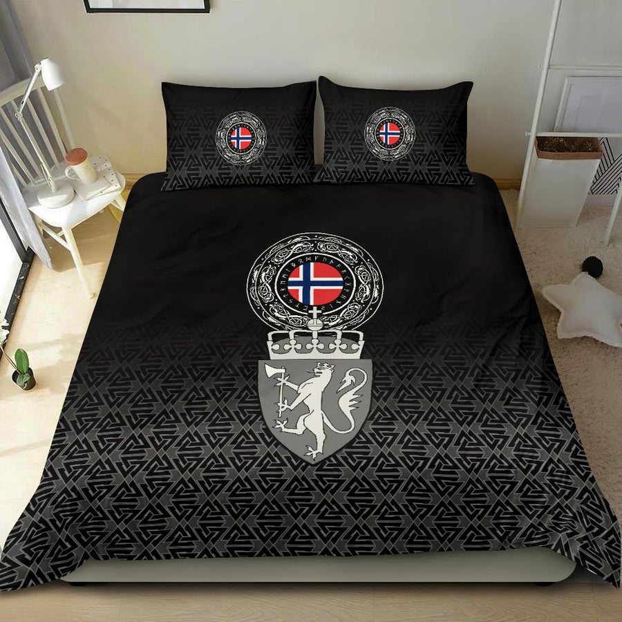Ligerking Bedding Set - Norway Coat Of Arms A31