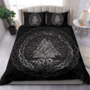 Ligerking Bedding Set, Celtic And Valknut and Tree of Life Yggrdrasil A7