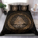 Ligerking Bedding Set, Celtic And Valknut and Tree of Life Yggrdrasil A7