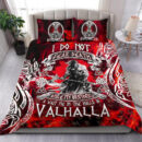 Ligerking Bedding Set - I Do Not Fear Death While My Brothers Await Me In The Halls of Valhalla A7
