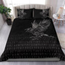 Ligerking Bedding Set - The Raven Of Odin Rune A27