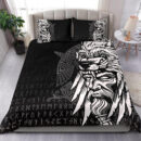 Ligerking Bedding Set Odin Raven and Fenrir on Hand A27