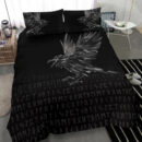 Ligerking Bedding Set - The Raven Of Odin Rune A27