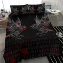 Ligerking Bedding Set - Odin Huginn and Muninn Rune Blood A27