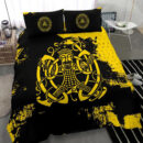 Ligerking Bedding Set, Loki Bound Triskele Rune Gold A31