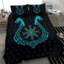 Ligerking Bedding Set, Aegishjalmur Helm Of Awe Blue Edition A27