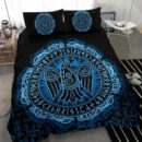 Ligerking Bedding Set - Raven Celtic Cyan A31