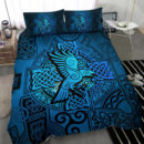 Ligerking Bedding Set - Raven Odin Celtic Cyan A31