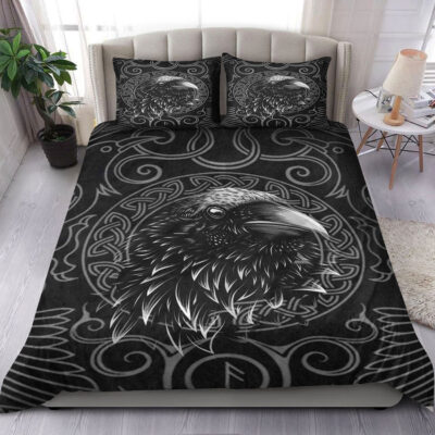 Ligerking Bedding Set - Raven Celtic Style Bedding Set A35