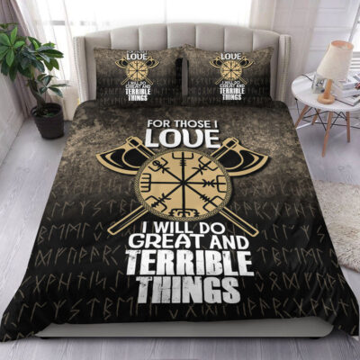 Ligerking Bedding Set - For Those I Love I Will Do Great And Terrible Things Bedding Set A7