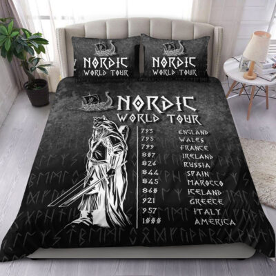 Ligerking Bedding Set - Nordic World Tour Bedding Set A7
