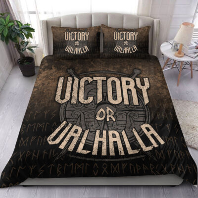 Ligerking Bedding Set - Victory or Valhalla Bedding Set A7