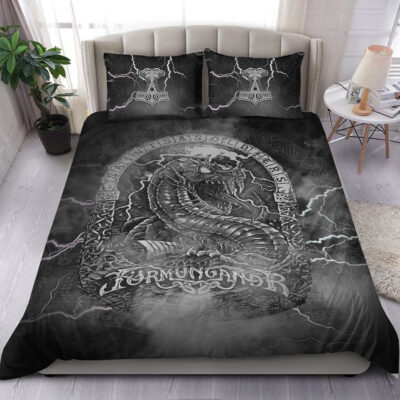 Ligerking Bedding Set - Viking Jormungand Bedding Set A31