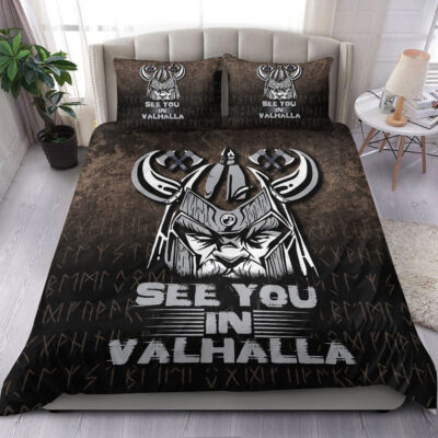 Ligerking Bedding Set - See You In Valhalla Bedding Set A7