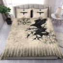 Ligerking Bedding Set - Raven and Vegvisir Vintage Style Bedding Set A94