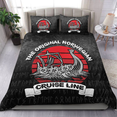 Ligerking Bedding Set - The Original Norwegian Cruise Line Bedding Set A7