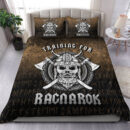 Ligerking Bedding Set -Training-For-Ragnarok-Vikings-Norse Bedding Set A7