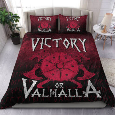 Ligerking Bedding Set - Victory or Valhalla Bedding Set A7