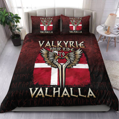 Ligerking Bedding Set - Valkyrie Your Ride to Valhalla Austria Bedding Set A7
