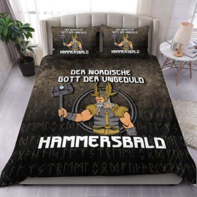 Ligerking Bedding Set - Der Nordische Gott Der Ungeduld Hammersbald Bedding Set A7