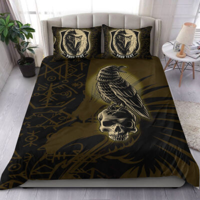 Ligerking Bedding Set - Raven Viking Bedding Set A95