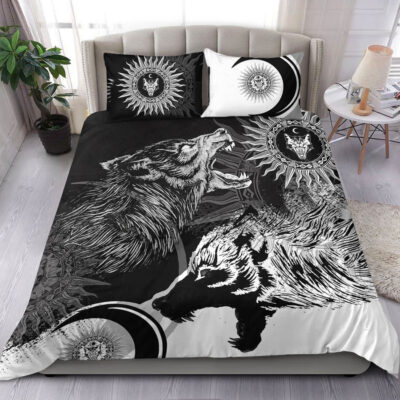 Ligerking Bedding Set - Skoll and Hati Bedding Set A35