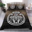 Ligerking Bedding Set -Thors-Hammer-Mjolnir-Viking-Torc-Norse-Pagan Bedding Set A7