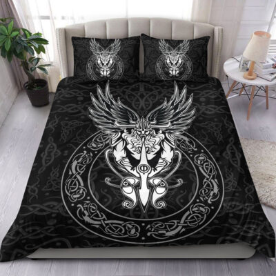 Ligerking Bedding Set -OdinWing Viking Bedding Set A95