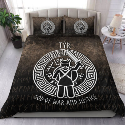 Ligerking Bedding Set - Tyr God Of War And Justice Bedding Set A7
