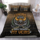 Ligerking Bedding Set - Viking Blood Run Through My Veins Bedding Set A7