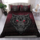 Ligerking Bedding Set -Fenrir-Wolf---Viking-Symbol---Norse-Mythologie Bedding Set A7
