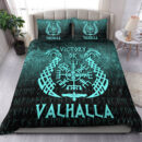 Ligerking Bedding Set - Victory or Valhalla - Cyan Version Bedding Set A7