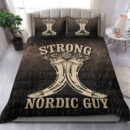 Ligerking Bedding Set - Strong Nordic Guy Bedding Set A7