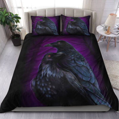 Ligerking Bedding Set - Huginn and Muninn Bedding Set A35