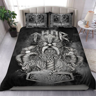 Ligerking Bedding Set - Thor And Hammer Bedding Set A31