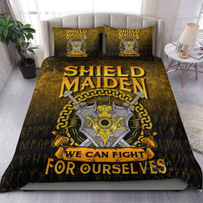 Ligerking Bedding Set - Shield Maiden We Can Fight For Ourselves Bedding Set A7